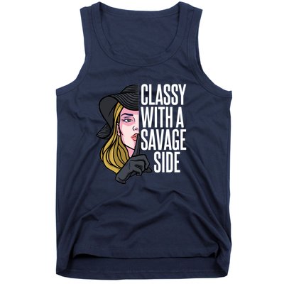 Classy With A Savage Side Tank Top