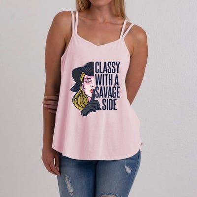 Classy With A Savage Side Women's Strappy Tank