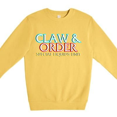 Claw & Order Special Liquids Unit Premium Crewneck Sweatshirt