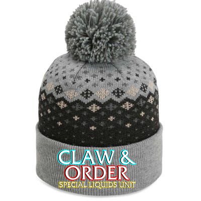 Claw & Order Special Liquids Unit The Baniff Cuffed Pom Beanie