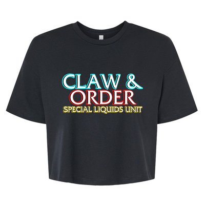 Claw & Order Special Liquids Unit Bella+Canvas Jersey Crop Tee