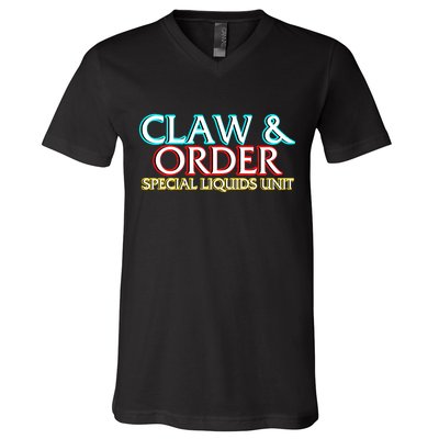 Claw & Order Special Liquids Unit V-Neck T-Shirt