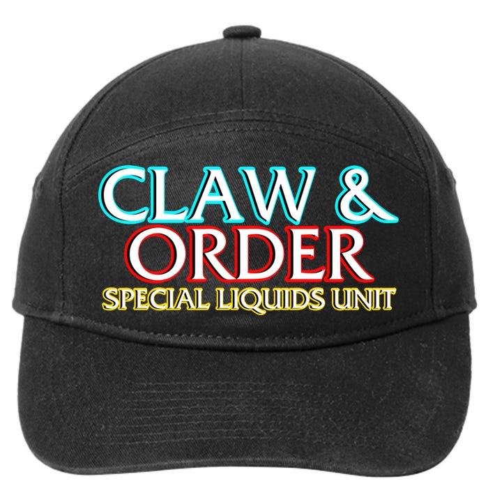 Claw & Order Special Liquids Unit 7-Panel Snapback Hat