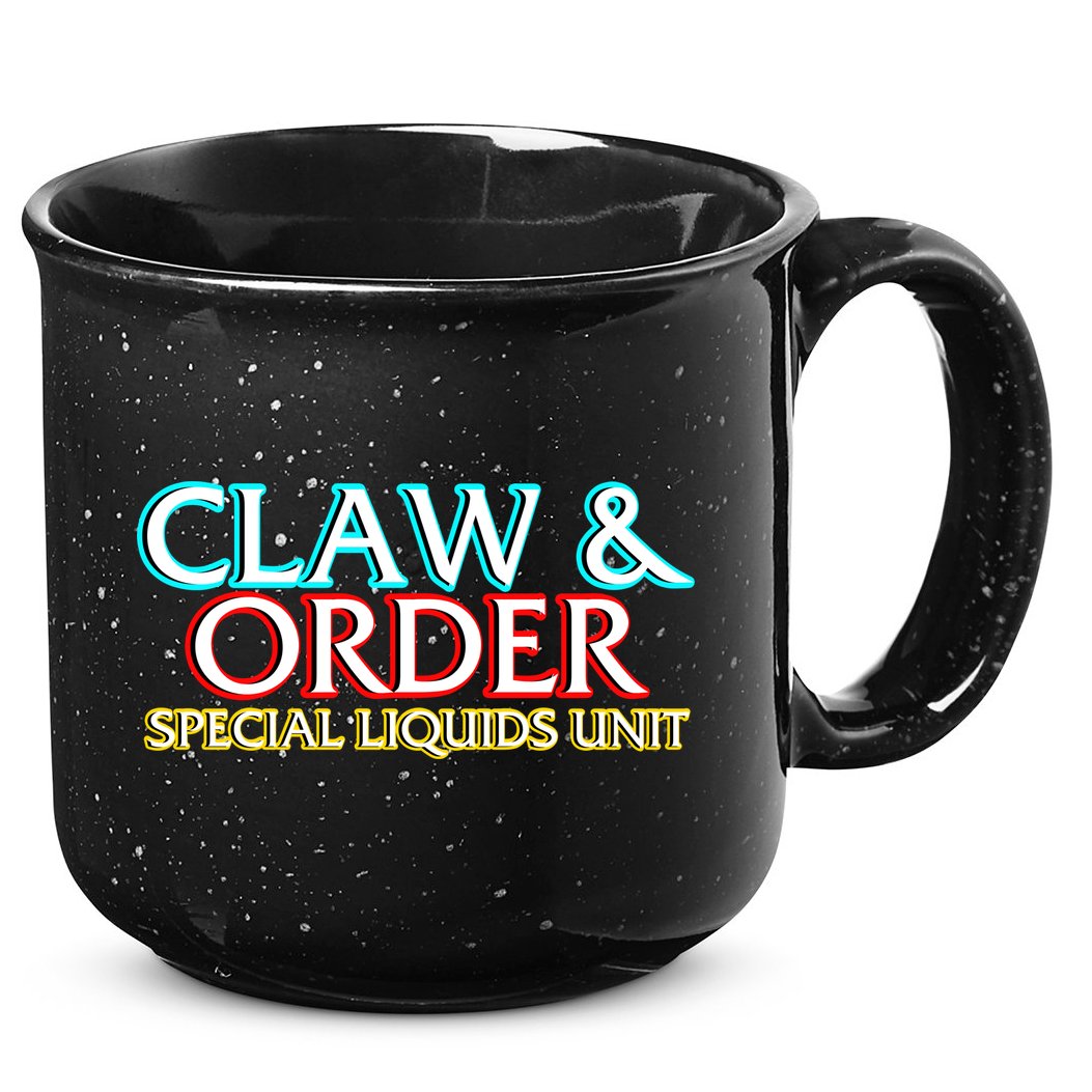 Claw & Order Special Liquids Unit 15oz Campfire Ceramic Mug