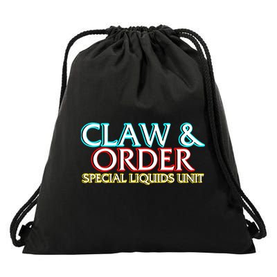 Claw & Order Special Liquids Unit Drawstring Bag