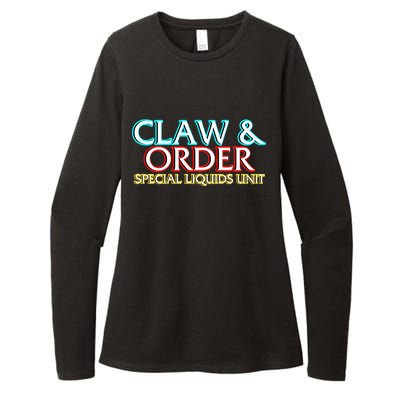 Claw & Order Special Liquids Unit Womens CVC Long Sleeve Shirt