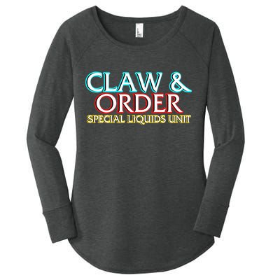 Claw & Order Special Liquids Unit Women's Perfect Tri Tunic Long Sleeve Shirt