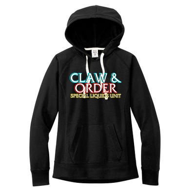 Claw & Order Special Liquids Unit Women's Fleece Hoodie