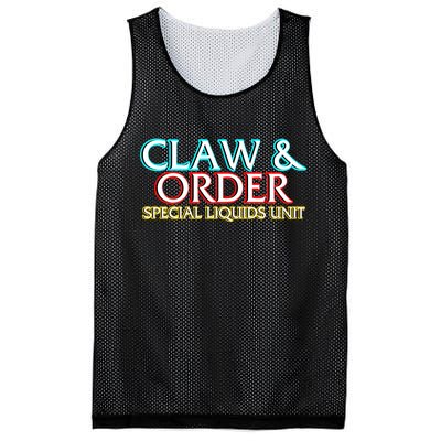 Claw & Order Special Liquids Unit Mesh Reversible Basketball Jersey Tank