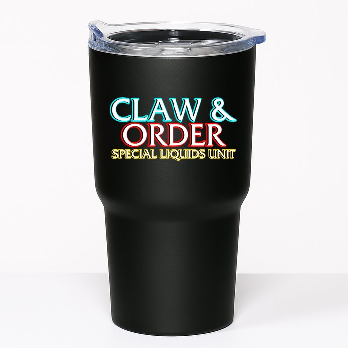 Claw & Order Special Liquids Unit Tumbler
