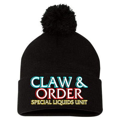 Claw & Order Special Liquids Unit Pom Pom 12in Knit Beanie