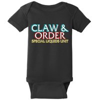 Claw & Order Special Liquids Unit Baby Bodysuit