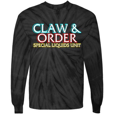 Claw & Order Special Liquids Unit Tie-Dye Long Sleeve Shirt