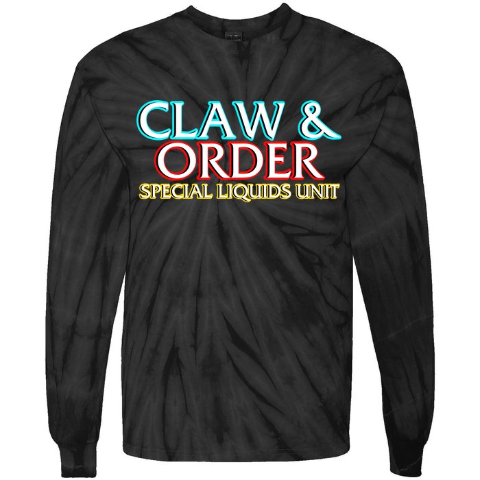 Claw & Order Special Liquids Unit Tie-Dye Long Sleeve Shirt