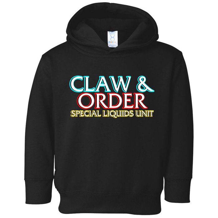 Claw & Order Special Liquids Unit Toddler Hoodie