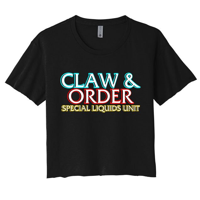 Claw & Order Special Liquids Unit Crop Top