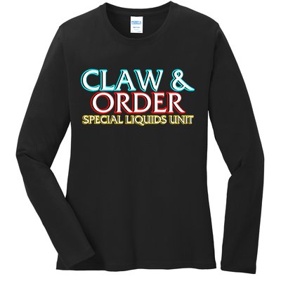 Claw & Order Special Liquids Unit Ladies Long Sleeve Shirt