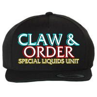 Claw & Order Special Liquids Unit Wool Snapback Cap