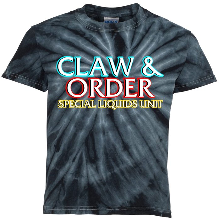 Claw & Order Special Liquids Unit Kids Tie-Dye T-Shirt