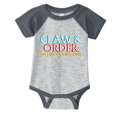 Claw & Order Special Liquids Unit Infant Baby Jersey Bodysuit