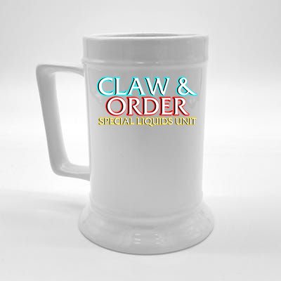 Claw & Order Special Liquids Unit Beer Stein