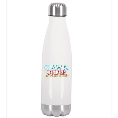 Claw & Order Special Liquids Unit Stainless Steel Insulated Water Bottle