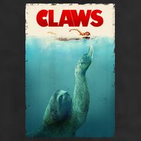 Claws Sloth 7 Panel Mesh Trucker Snapback Hat