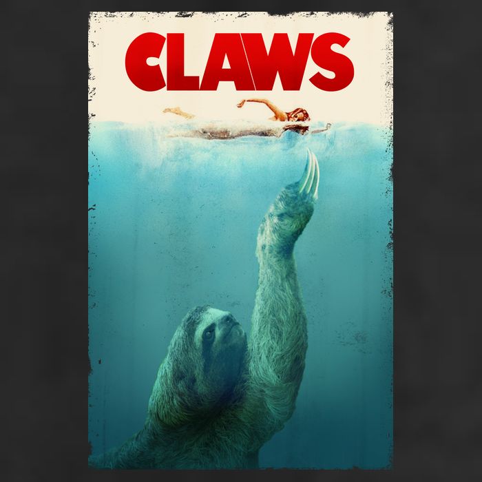 Claws Sloth 7 Panel Mesh Trucker Snapback Hat