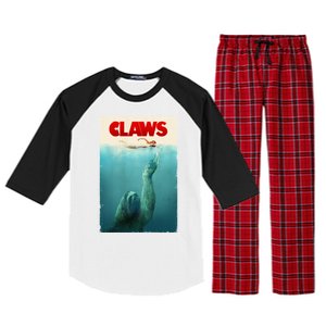 Claws Sloth Raglan Sleeve Pajama Set