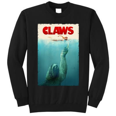 Claws Sloth Tall Sweatshirt