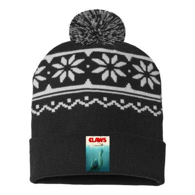 Claws Sloth USA-Made Snowflake Beanie