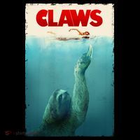 Claws Sloth Pom Pom 12in Knit Beanie