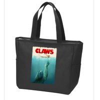Claws Sloth Zip Tote Bag