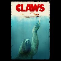Claws Sloth Zip Tote Bag