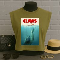 Claws Sloth Garment-Dyed Women's Muscle Tee
