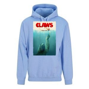 Claws Sloth Unisex Surf Hoodie