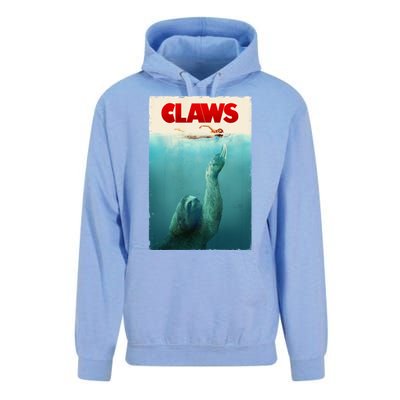 Claws Sloth Unisex Surf Hoodie