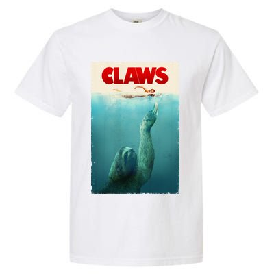 Claws Sloth Garment-Dyed Heavyweight T-Shirt