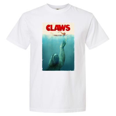 Claws Sloth Garment-Dyed Heavyweight T-Shirt