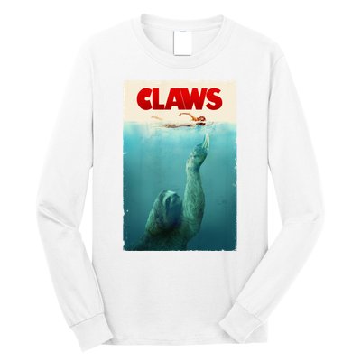 Claws Sloth Long Sleeve Shirt