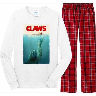 Claws Sloth Long Sleeve Pajama Set