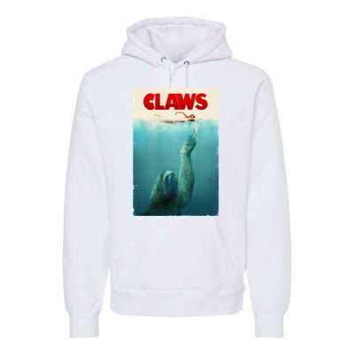 Claws Sloth Premium Hoodie