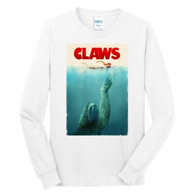 Claws Sloth Tall Long Sleeve T-Shirt