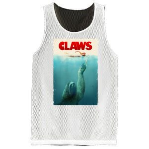 Claws Sloth Mesh Reversible Basketball Jersey Tank