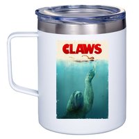 Claws Sloth 12oz Stainless Steel Coffee Mug