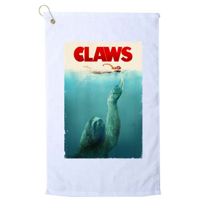 Claws Sloth Golf Towel
