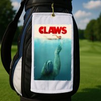 Claws Sloth Golf Towel