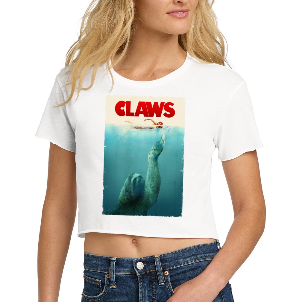 Claws Sloth Crop Top