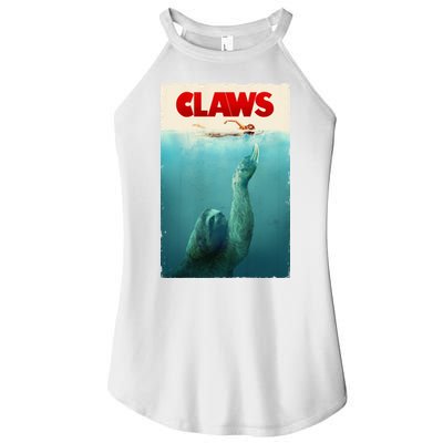Claws Sloth Women's Perfect Tri Rocker Tank