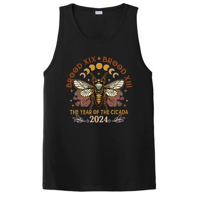 Cicada Lover Brood Xix Brood Xiii Year Of The Cicada 2024 PosiCharge Competitor Tank